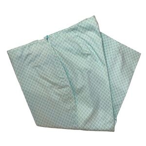 DONCASTER Side Zippered Closure Keyhole Design Capris Mint Green Size 16